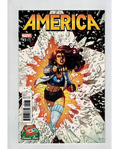America (2017) #   1 Coast to Coast Comic Con Variant (9.2-NM) (1128288) America Chavez