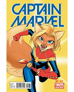 Captain Marvel (2014) #   1 Animal Variant (8.0-VF)