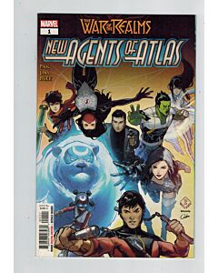War of the Realms New Agents of Atlas (2019) #   1 (7.0-FVF) (1369063) 1st Appearance Luna, Wave, Snow