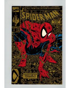 Spider-Man (1990) #   1 2nd Print (8.0-VF) (717049) Gold cover, Todd McFarlane