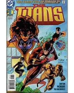Titans (1999) #   1 Cover A (8.0-VF) 1st Damian Darhk,Justin and Tonya