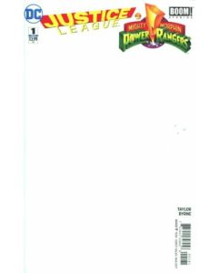 Justice League Power Rangers (2017) #   1 Blank Variant (9.0-VFNM)