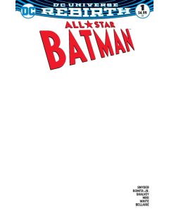 All Star Batman (2016) #   1 Cover E (8.0-VF) Blank cover