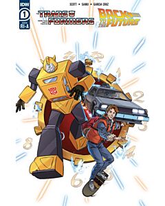 Transformers Back to Future (2020) #   1 Retailer Incentive Cover A (9.2-NM)