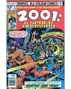 2001 A Space Odyssey (1976) #   5 UK Price (6.0-FN) Jack Kirby