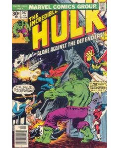 Incredible Hulk (1962) # 207 (4.0-VG) Hole on spine