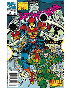 Spider-Man (1990) #  20 Newsstand (7.0-FVF) Hulk Nova Deathlok Solo