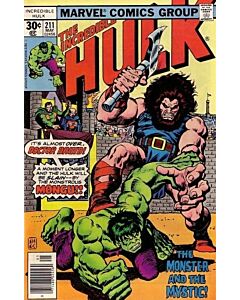 Incredible Hulk (1962) # 211 (4.0-VG) Dr. Druid, Mongu