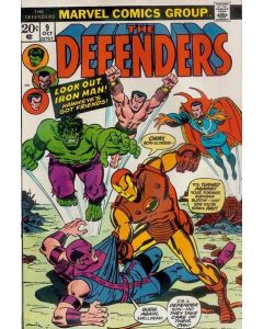 Defenders (1972) #   9 (3.0-GVG) Avengers