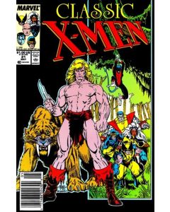 X-Men Classic (1986) #  21 Newsstand (7.0-FVF) New Back-up stories