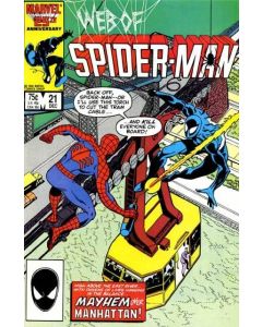 Web of Spider-Man (1985) #  21 (6.0-FN)