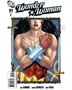 Wonder Woman (2006) #  21 (6.0-FN) Tag on back cover