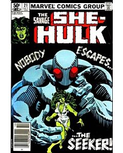 Savage She-Hulk (1980) #  21 Newsstand (5.0-VGF)