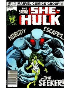 Savage She-Hulk (1980) #  21 Newsstand (5.0-VGF)