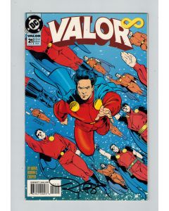 Valor (1992) #  21 Signed by Kurt Busiek with COA (8.0-VF) (1710322)