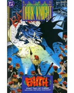 Batman Legends of the Dark Knight (1989) #  22 (6.0-FN) Price tag on back