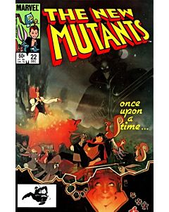 New Mutants (1983) #  22 (5.0-VGF) Staple rust