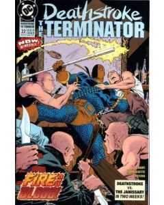 Deathstroke the Terminator (1991) #  22 (8.0-VF)