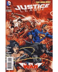 Justice League (2011) #  22 2nd Print (8.0-VF) Trinity War Pt. 1