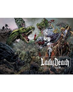 Lady Death (2010) #  22 Wraparound Cover (8.0-VF)