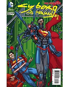 Action Comics (2011) #  23.1 COVER B 2D (7.0-FVF) Cyborg Superman