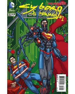 Action Comics (2011) #  23.1 COVER B 2D (7.0-FVF) Cyborg Superman