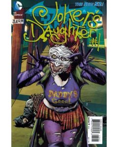 Batman Dark Knight (2011) #  23.4 2D cover (8.0-VF)  Joker's Daughter