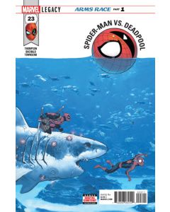 Spider-Man Deadpool (2016) #  23 (6.0-FN) Laser-Sharks