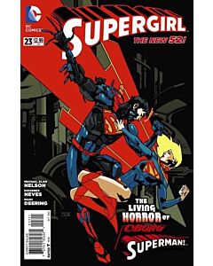 Supergirl (2011) #  23 (8.0-VF) Cyborg Superman