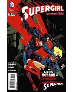 Supergirl (2011) #  23 (8.0-VF) Cyborg Superman