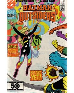Batman and the Outsiders (1983) #  23 (6.0-FN) Pen mark on back