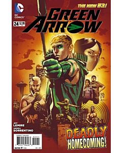 Green Arrow (2011) #  24 (9.0-VFNM) 1st Appearance John Diggle