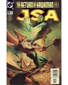 JSA (1999) #  24 (9.2-NM) Return of Hawkman Pt. 2