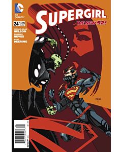 Supergirl (2011) #  24 (7.0-FVF) Brainiac, Cyborg Superman