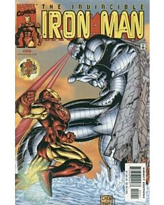 Iron Man (1998) #  24 (6.0-FN) Ultimo, Tag on back cover