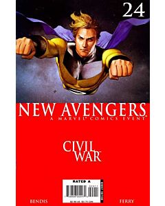 New Avengers (2005) #  24 (5.0-VGF) Civil War