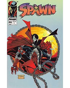Spawn (1992) #  24 (6.0-FN) Pricetag on Cover
