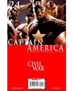 Captain America (2004) #  24 (8.0-VF) Civil War Tie-In