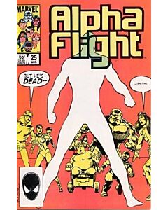 Alpha Flight (1983) #  25 (8.0-VF) 1st Quwrlin