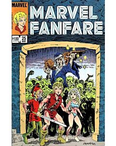Marvel Fanfare (1982) #  25 (6.0-FN) Weirdworld, tag residue on cover
