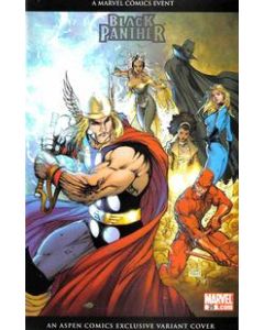 Black Panther (2005) #  25 Cover B (8.0-VF) Michael Turner, Civil War