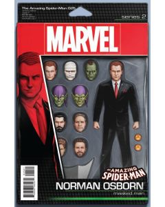 Amazing Spider-man (2015) #  25 ACTION FIGURE VARIANT (9.0-NM)