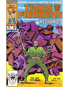 Transformers (1984) #  26 (7.0-FVF) The Mechanic