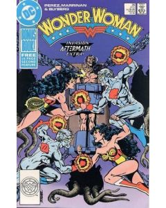 Wonder Woman (1987) #  26 (7.0-FVF) Invasion Aftermath, With 16 Page Insert