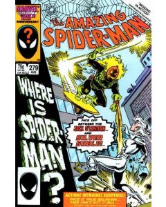 Amazing Spider-Man (1963) # 279 (5.0-VGF) Silver Sable, Jack O'Lantern