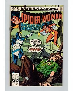 Spider-Woman (1978) #  27 UK Price (5.0-VGF) The Enforcer