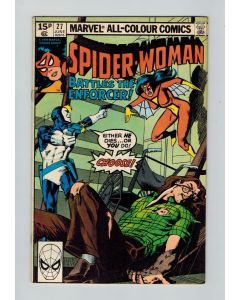 Spider-Woman (1978) #  27 UK Price (7.5-VF-) The Enforcer