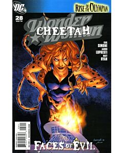 Wonder Woman (2006) #  28 (6.0-FN) Cheetah, Tag on back cover