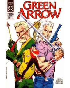 Green Arrow (1988) #  28 (7.0-FVF) Warlord (Travis Morgan)