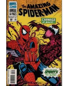Amazing Spider-man (1963) ANNUAL #  28 (8.0-VF) CARNAGE